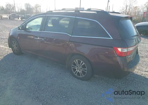 2012 Honda Odyssey Ex-L z USA, uszkodzony, nr VIN 5FNRL5H66CB035796